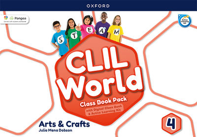 CLIL WORLD ARTS & CRAFTS 4. CLASS BOOK. 9780190544829