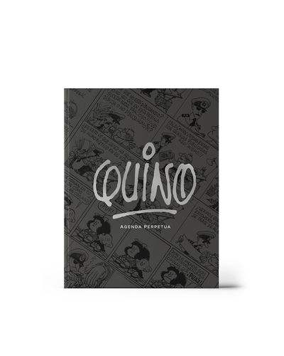QUINO AGENDA ENCUADERNADA PERPETUA NEGRA