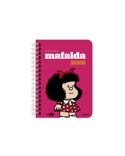 AGENDA 2026 MAFALDA DÍA X PÁGINA