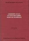 BAKKHOS ANAX : UN ESTUDIO SOBRE NONO DE PANÓPOLIS. 9788400086930