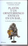 PLATÓN Y UN ORNITORRINCO ENTRAN EN UN BAR