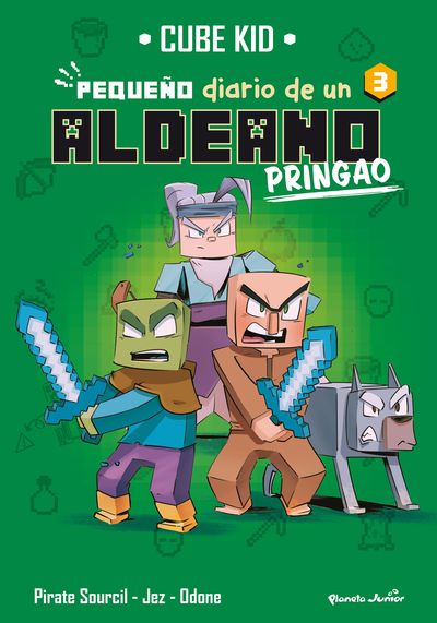 MINECRAFT. PEQUEÑO DIARIO DE UN ALDEANO PRINGAO 3. 9788408275725