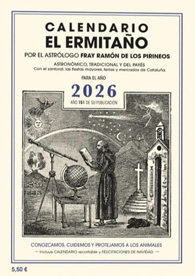 2026 CALENDARIO EL ERMITAÑO