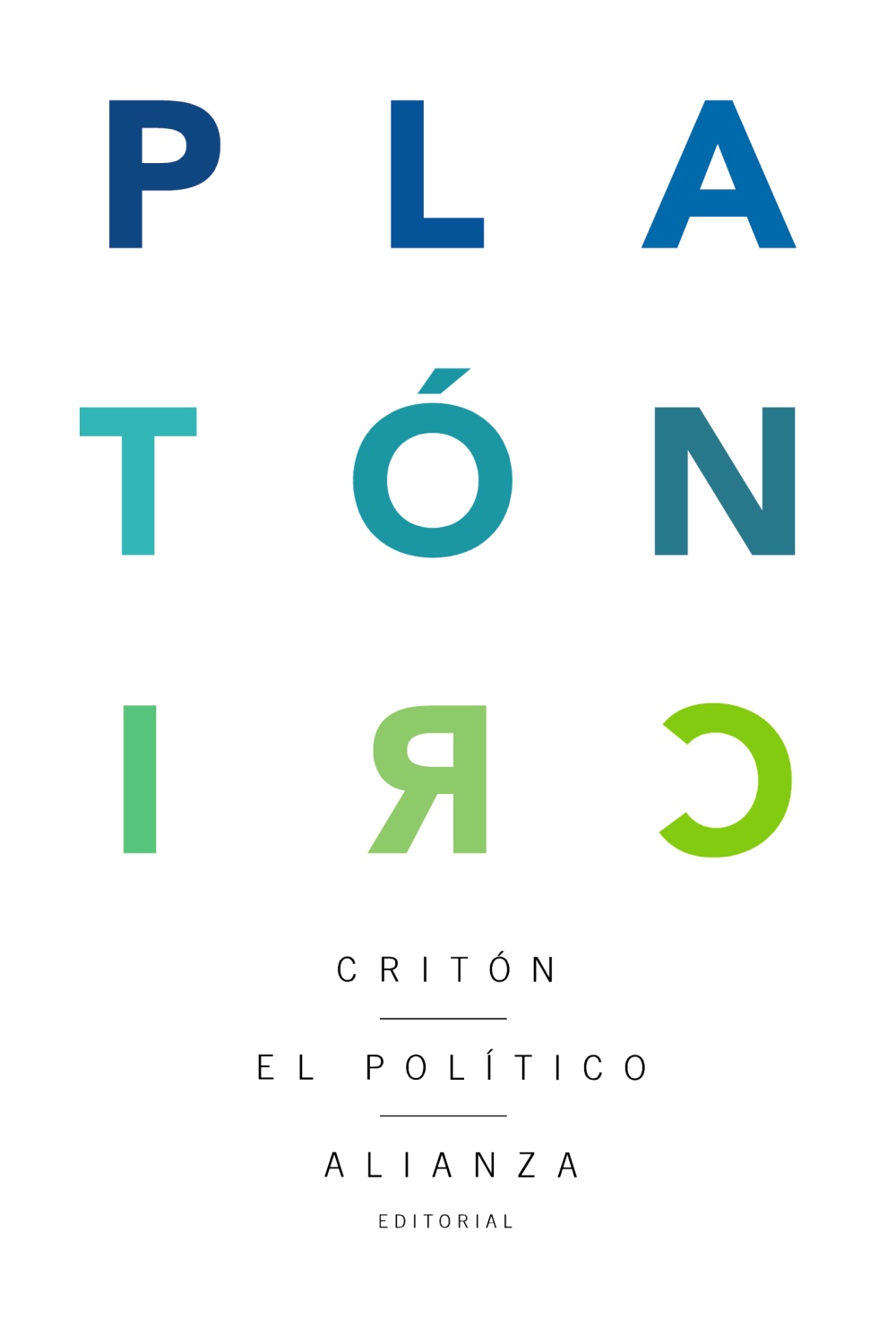 CRITÓN. EL POLÍTICO. 9788413620756