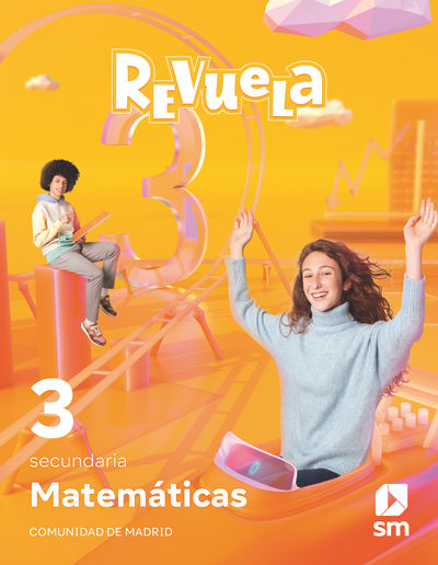 MATEMÁTICAS. 3 SECUNDARIA. REVUELA. COMUNIDAD DE MADRID. 9788413928654