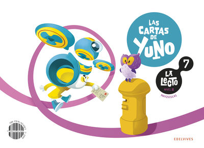 LA LECTO. NIVEL 3 CUAD.7 PAUTA MAYUSCULA 24 + LIBR