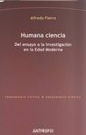 HUMANA CIENCIA