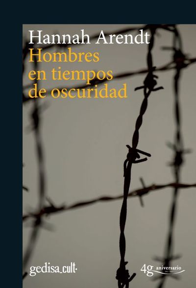 HOMBRES EN TIEMPOS DE OSCURIDAD. 9788416919239
