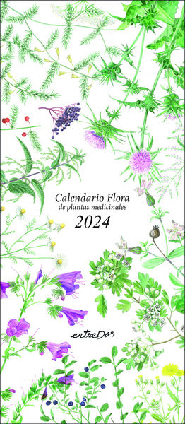 CALENDARIO FLORA DE PLANTAS MEDICINALES 2024. 9788418900631