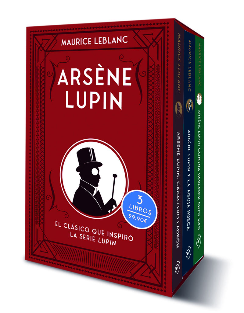 ESTUCHE COLECCIÓN ARSÈNE LUPIN. 9788419004628