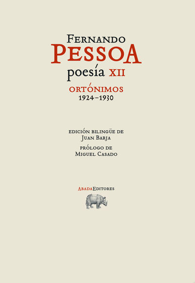 POESÍA XII. ORTÓNIMOS 1924-1930. 9788419008626