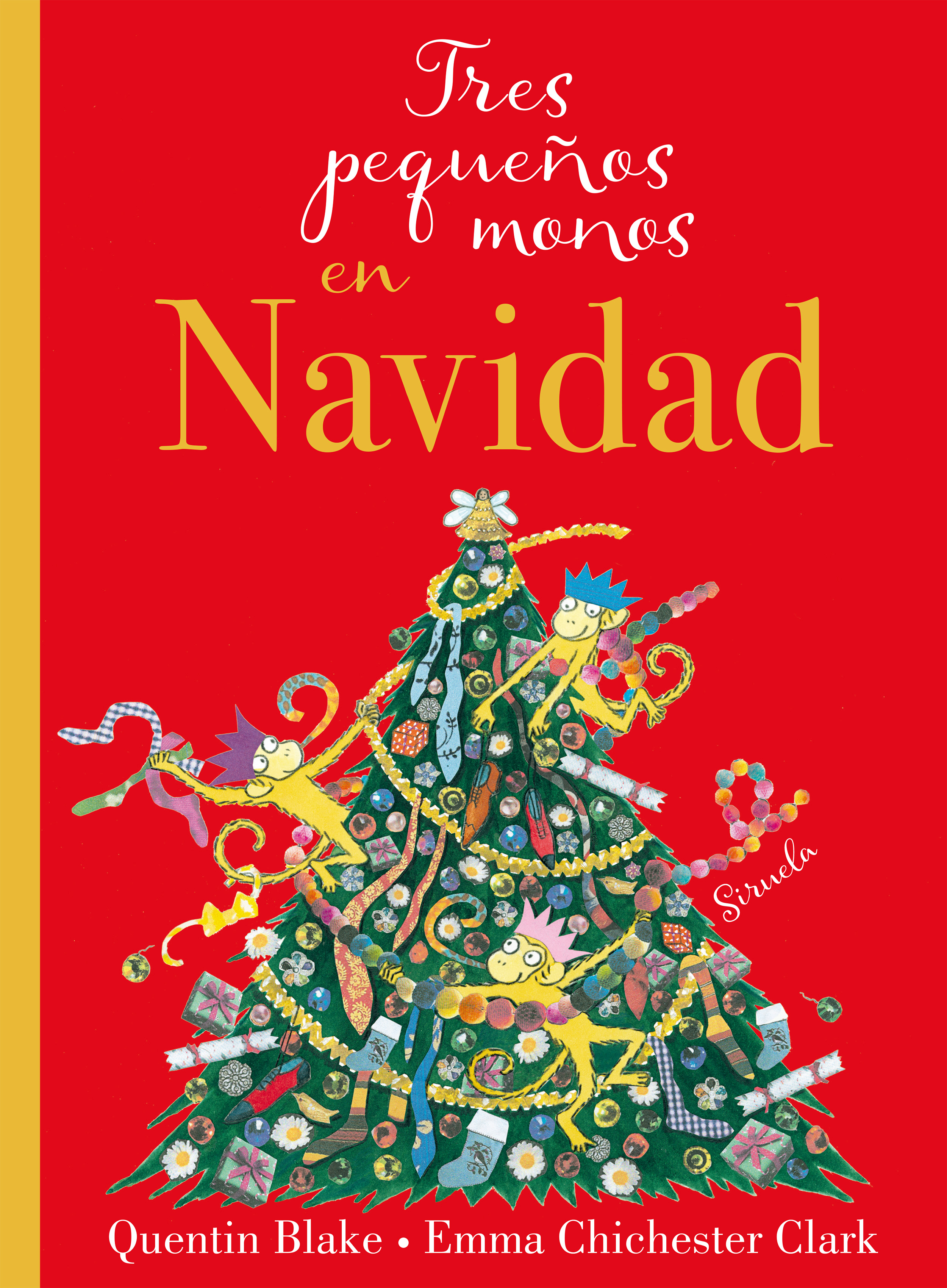 TRES PEQUEÑOS MONOS EN NAVIDAD. 9788419207975