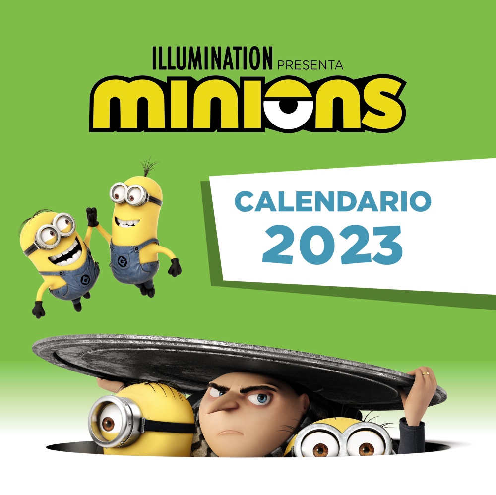 CALENDARIO DE LOS MINIONS 2023. 9788419316004