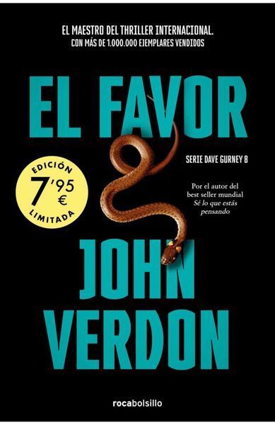 EL FAVOR (SERIE DAVID GURNEY 8). 9788419498175