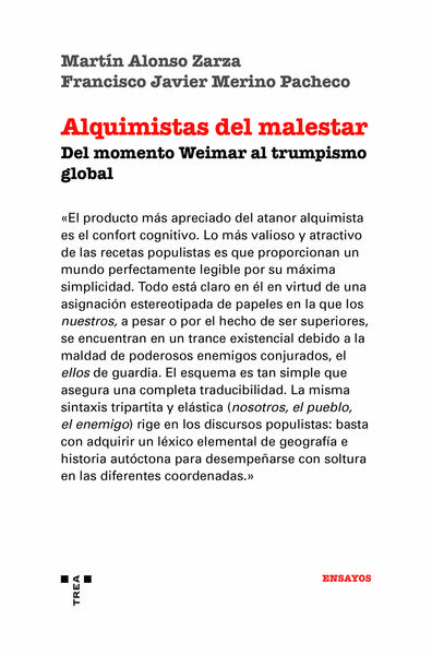 ALQUIMISTAS DEL MALESTAR