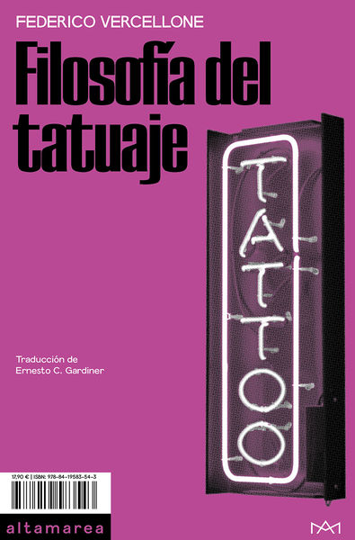 FILOSOFÍA DEL TATUAJE. 9788419583543