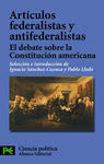ARTÍCULOS FEDERALISTAS Y ANTIFEDERALISTAS
