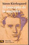 EL CONCEPTO DE ANGUSTIA