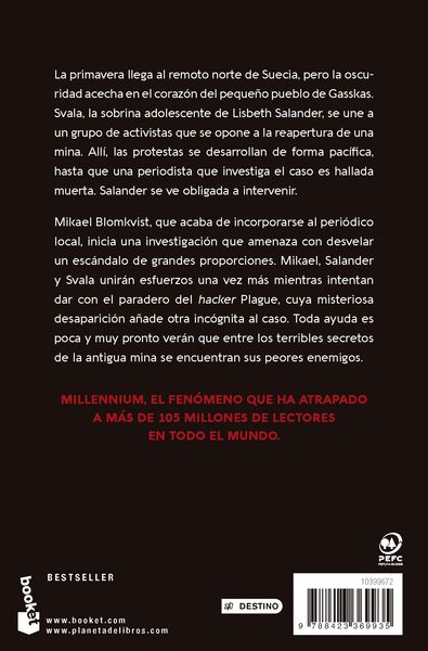 LOS COLMILLOS DEL LINCE (SERIE MILLENNIUM, 8)