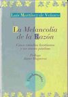 LA MELANCOLÍA DE LA RAZÓN