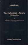 TRATADOS DE LOGICA(ORGANON) I. 9788424902322