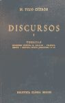 DISCURSOS (CICERON) VOL. 1
