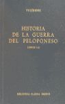HISTORIA GUERRA PELOPONESO LIBROS I-II