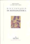 DICCIONARIO DE SOCIOLINGÜISTICA. 9788424928698