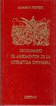 DICCIONARIO ARGUMENTOS LITERATURA UNIVER