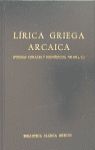 LIRICA GRIEGA ARCAICA (POEMAS CORALES Y. 9788424935467