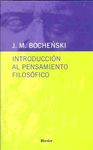 INTRODUCCION AL PENSAMIENTO FILOSOFICO