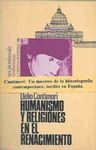 HUMANISMO Y RELIGIONES EN EL RENACIMIENT