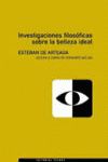 INVESTIGACIONES FILOSÓFICAS SOBRE LA BELLEZA IDEAL