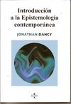 INTRODUCCIÓN A LA EPISTEMOLOGÍA CONTEMPORÁNEA. 9788430946129