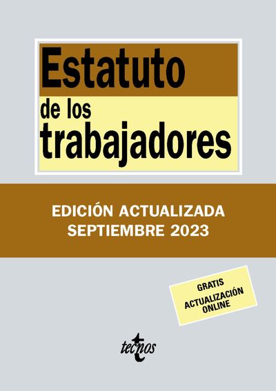 ESTATUTO DE LOS TRABAJADORES 39ª EDICION. 9788430988389