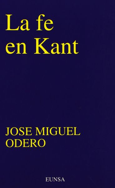 LA FE EN KANT