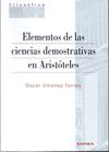 ELEMENTOS DE LAS CIENCIAS DEMOSTRATIVAS. 9788431324049