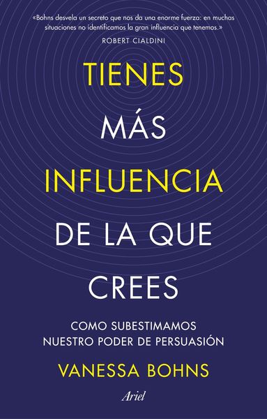 TIENES MÁS INFLUENCIA DE LA QUE CREES