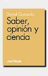 SABER,OPINION Y CIENCIA. 9788434487468