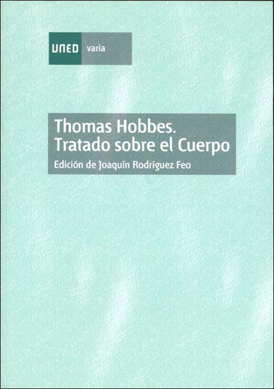 THOMAS HOBBES. TRATADO SOBRE EL CUERPO