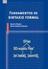 FUNDAMENTOS DE SINTAXIS FORMAL. 9788446022275