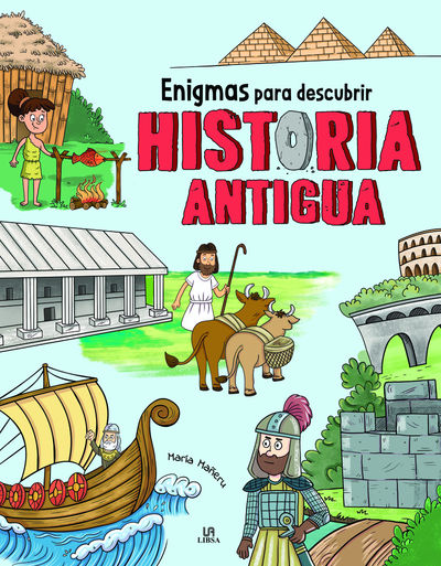 ENIGMAS PARA DESCUBRIR HISTORIA ANTIGUA. 9788466241557