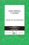 ¿QUE ES FILOSOFIA?