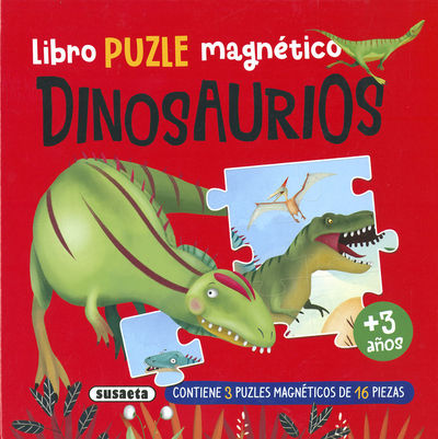 LIBRO PUZLE MAGNETICO. DINOSAURIOS. 9788467797954