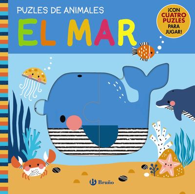 PUZLES DE ANIMALES. EL MAR. 9788469640081