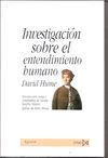 INVESTIGACION SOBRE EL ENTENDIMIENTO HUM