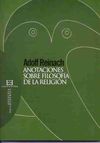 ANOTACIONES SOBRE FILOSOFIA DE  RELIGION