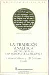 TRADICION ANALITICA