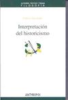 INTERPRETACION DEL HISTORICISMO