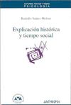 EXPLICACION HISTORICA Y TIEMPO SOCIAL